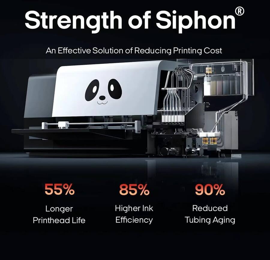 Pink Procolored Machine Procolored F13 Pro Panda DTF Printer A3 Dual XP600 13