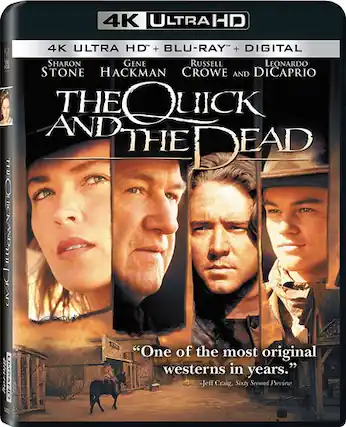 Front. The Quick and the Dead - 4K Blu-Ray.