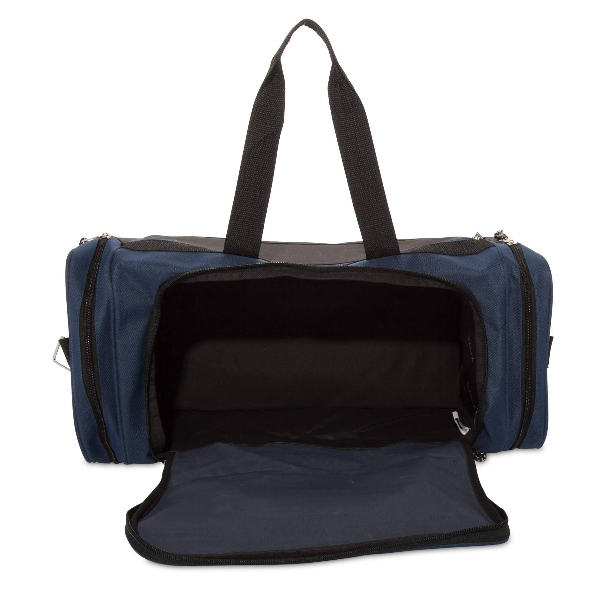Paradigms Interiors 21" Blank Sports Duffle Bag Gym Travel Duffel With ...