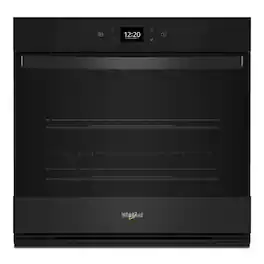 Whirlpool - 27" Smart Built-In Single Electric Wall Oven with Air Fry - Black