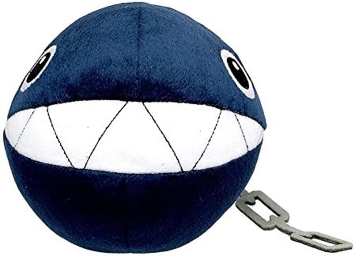 Front. Little Buddy - Nintendo - Super Mario Bros. Chain Chomp 6" Plush - Collectibles - Multicolor.
