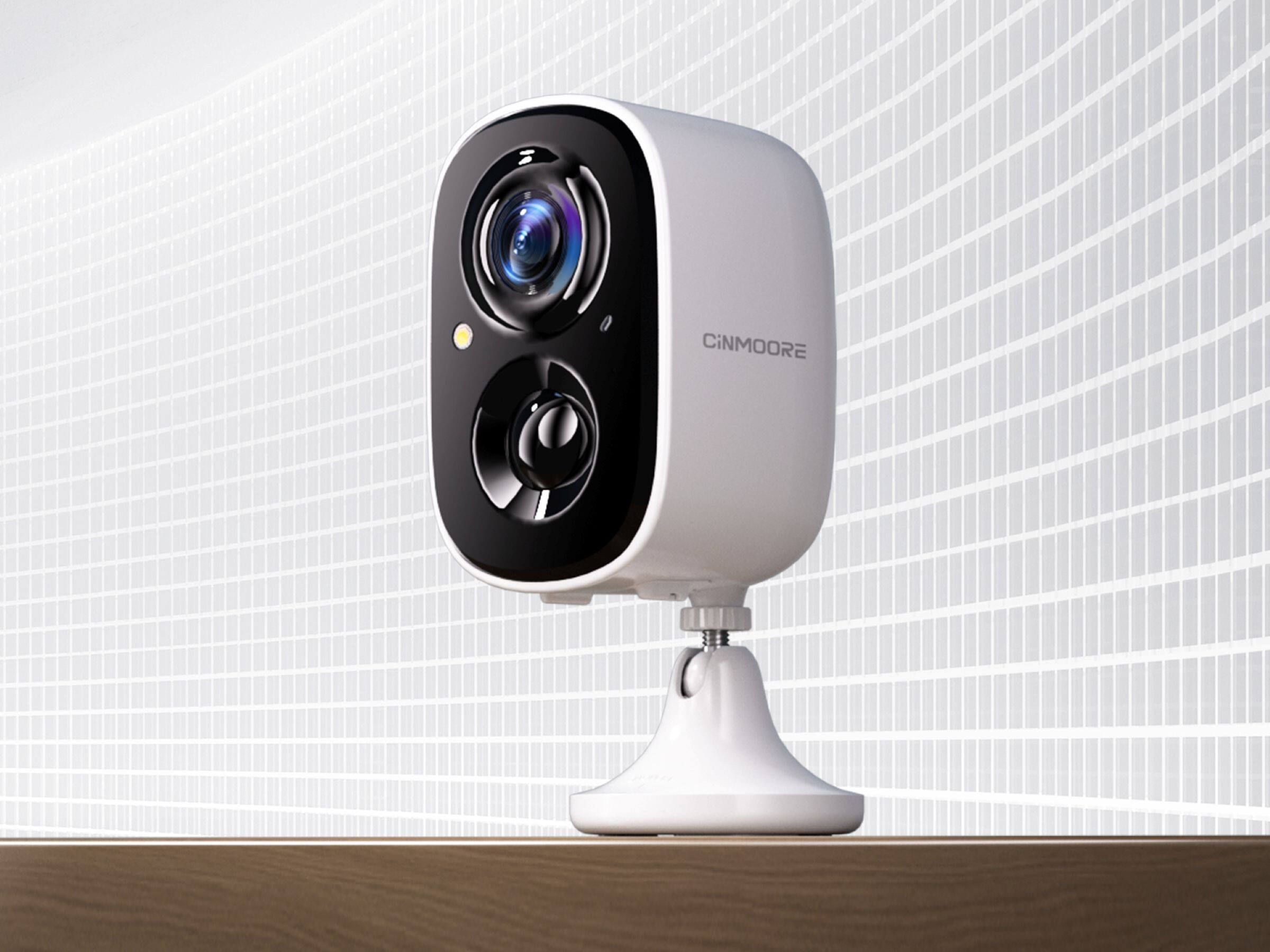 Alt View 2. CiNMOORE - Single Band WiFi Outdoor Camera.