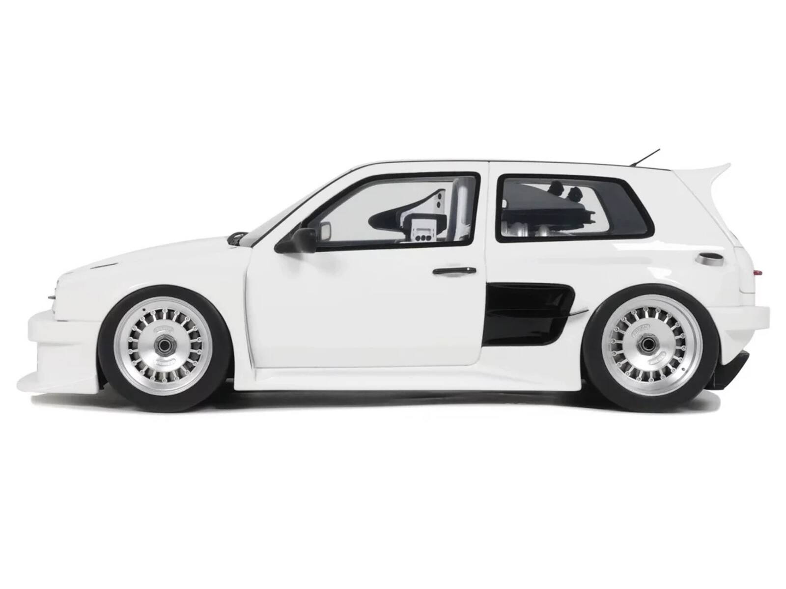 Alt View 3. Otto Mobile - 2024 Volkswagen Golf III by Khyzyl Saleem White Limited Edition to 2000 pieces Worldwide 1/18 Model Car by Otto Mobile.