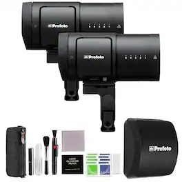 Profoto - B20 OCF Flash Head Duo Kit with Li-Ion Battery 4S1P and Additional Accessories