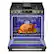 The text on the image reads "i 360 2:35 - : : - - : aC A AA-L ---". This text is likely related to the digital display on the oven, which shows the time and temperature settings for the turkey. The time is set at 2:35, and the temperature is set at 360 degrees Fahrenheit.