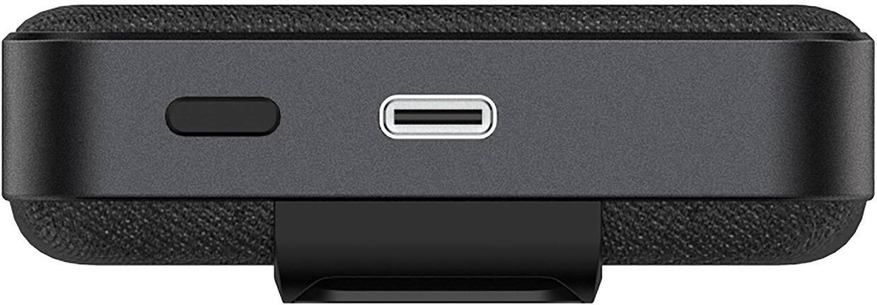 Back. myCharge - MagLock Lux+ 10,000 mAh Portable Charger for Most MagSafe Compatible Devices - Black.