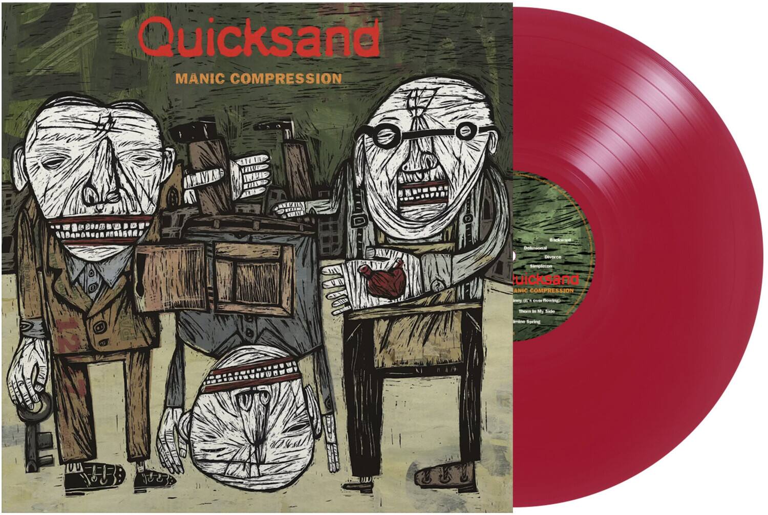 Quicksand - Manic Compression   - VINYL LP