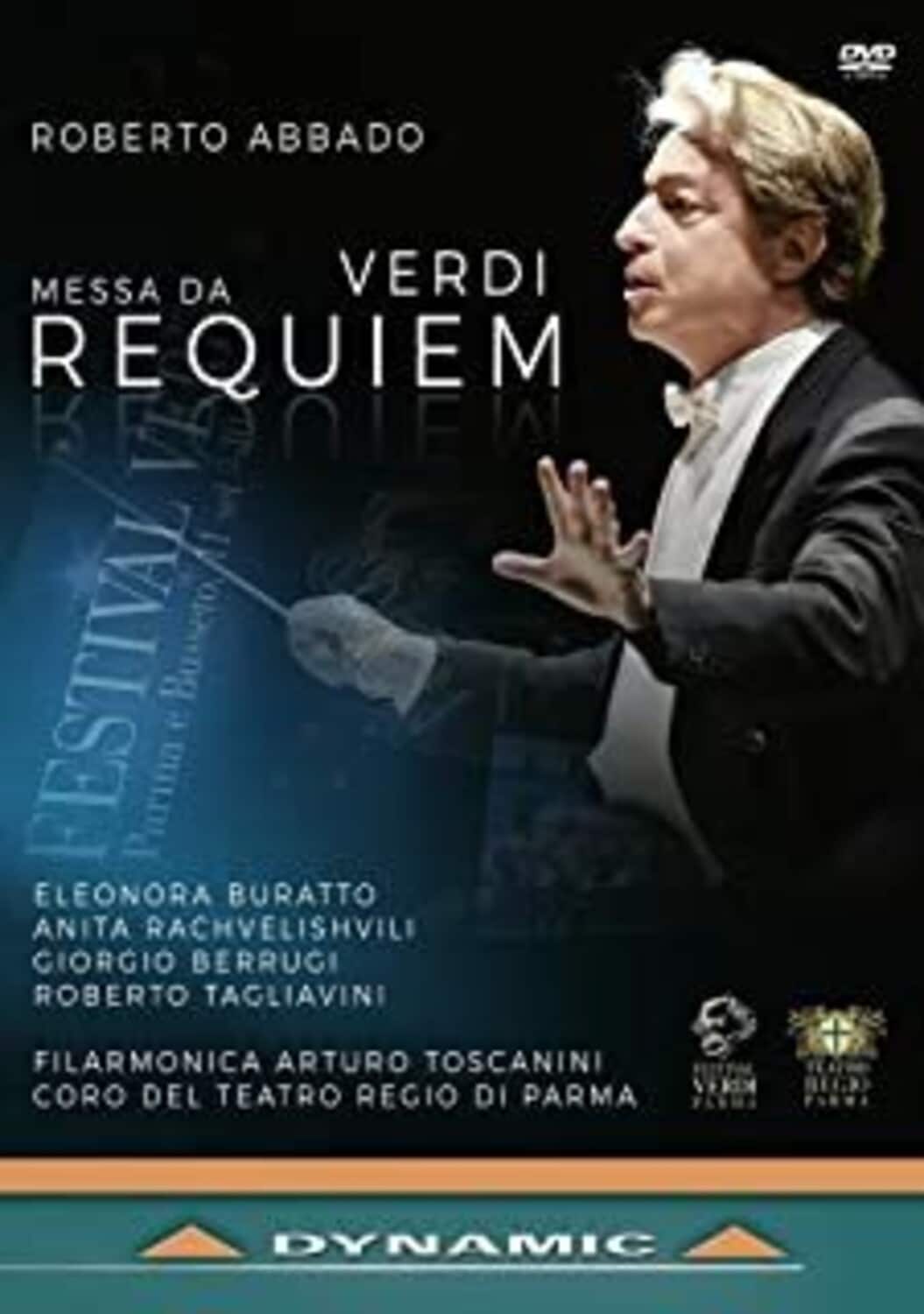Abbado Filarmonica Arturo Toscanini Coro Del Teatro Regio Di Parma - Messa Da Requiem  - DVD