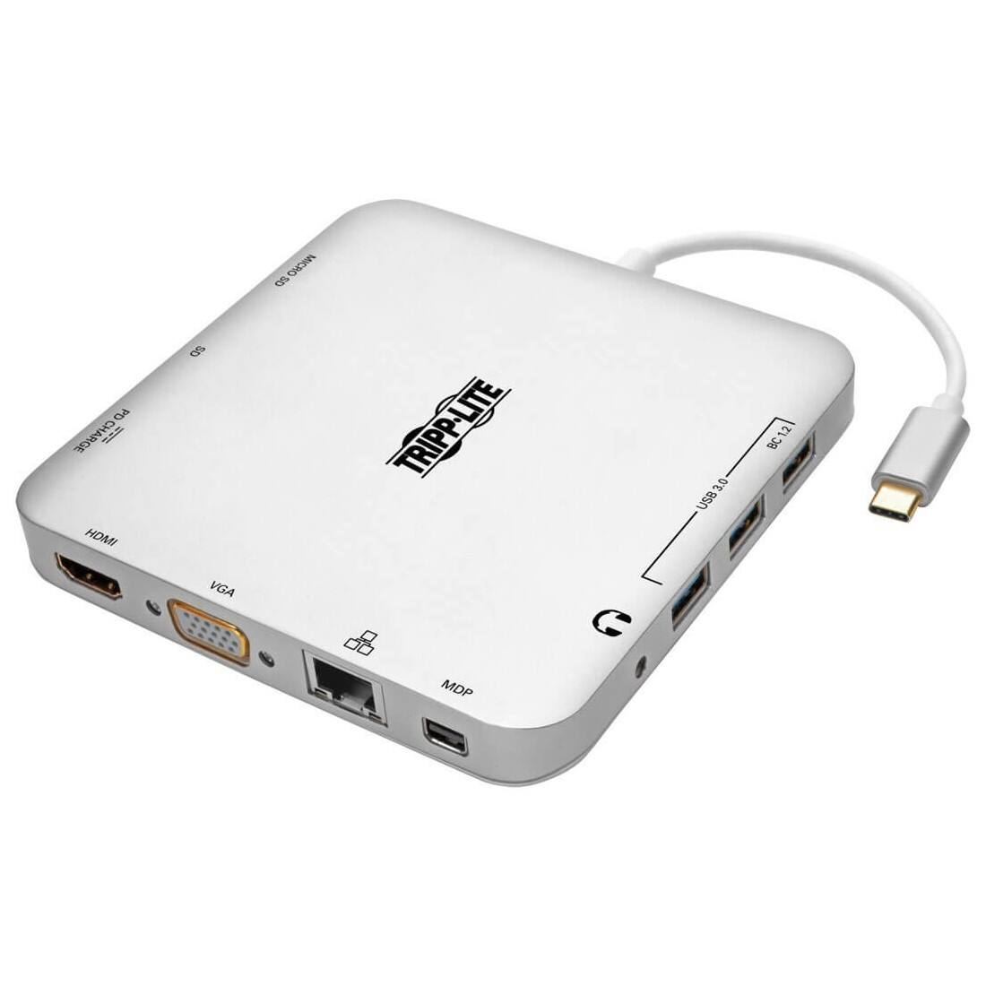PD CHARGE HDMI  
so VGA  
SD MICRO  
TRIPP-LITE  
3.0 USB  
BC 1.2 1.2 BC  
MDP