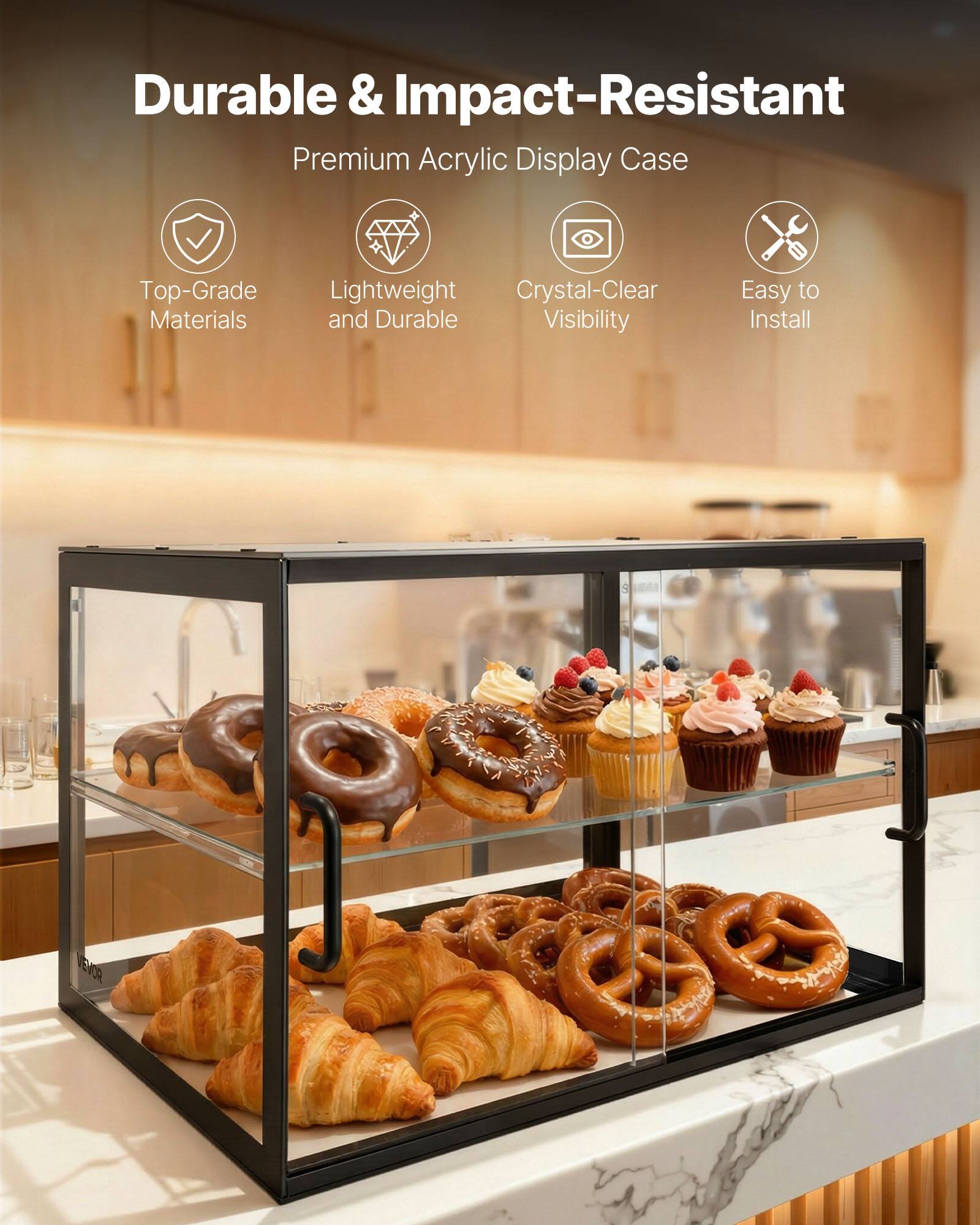 Durable & Impact-Resistant Premium Acrylic Display Case

- Top-Grade Materials
- Lightweight and Durable
- Crystal-Clear Visibility
- Easy to Install