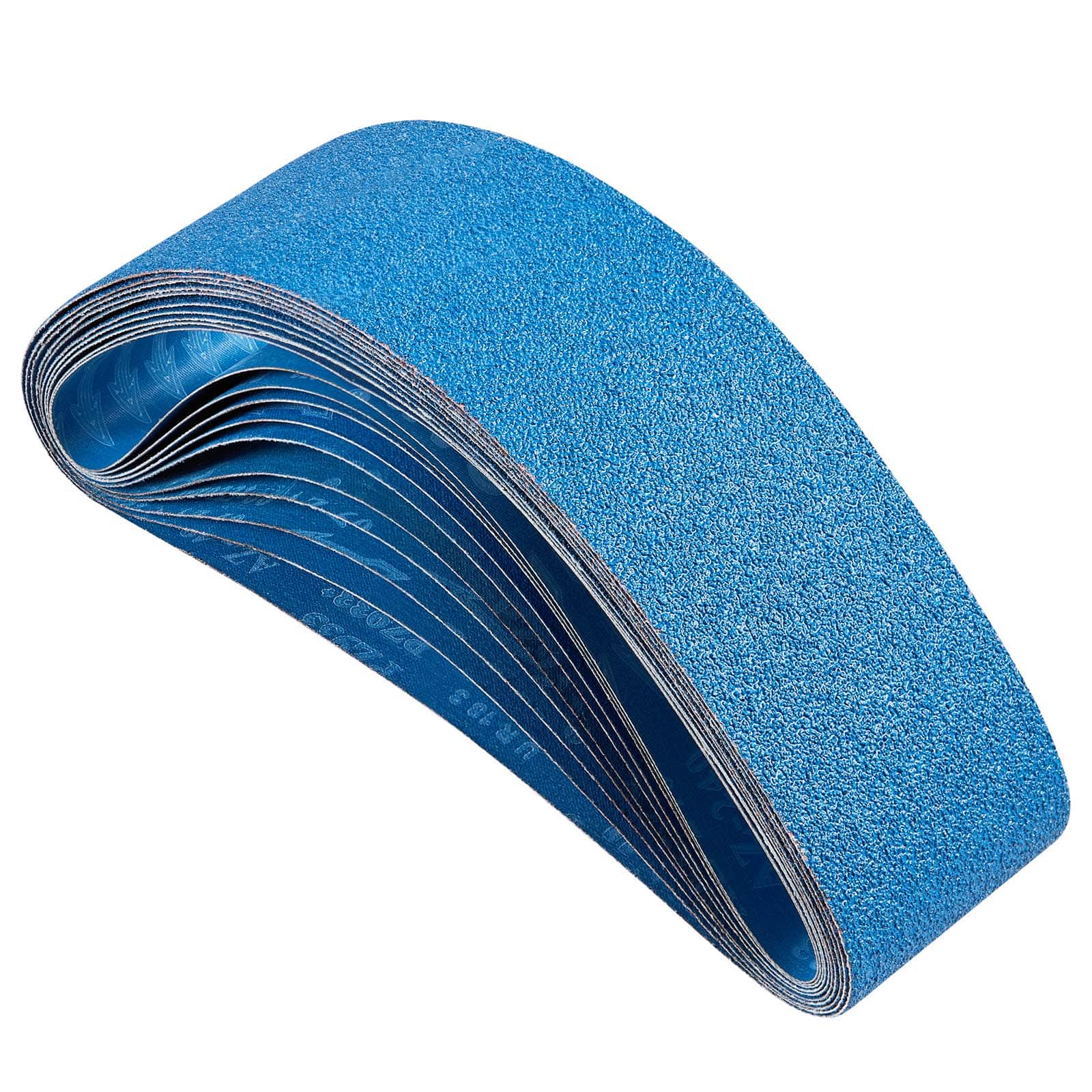 VEVOR - Sanding Belts, 4 x 36-inch Belt Sander Sanding Belts, 10PCS (2 of Each 40 60 80 120 240 Grits) Zirconia - Blue price history on PriceWatchPro