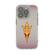 Front. Keyscaper - Arizona State Sun Devils Linen Logo iPhone Clear Case - 16e - Multicolor.