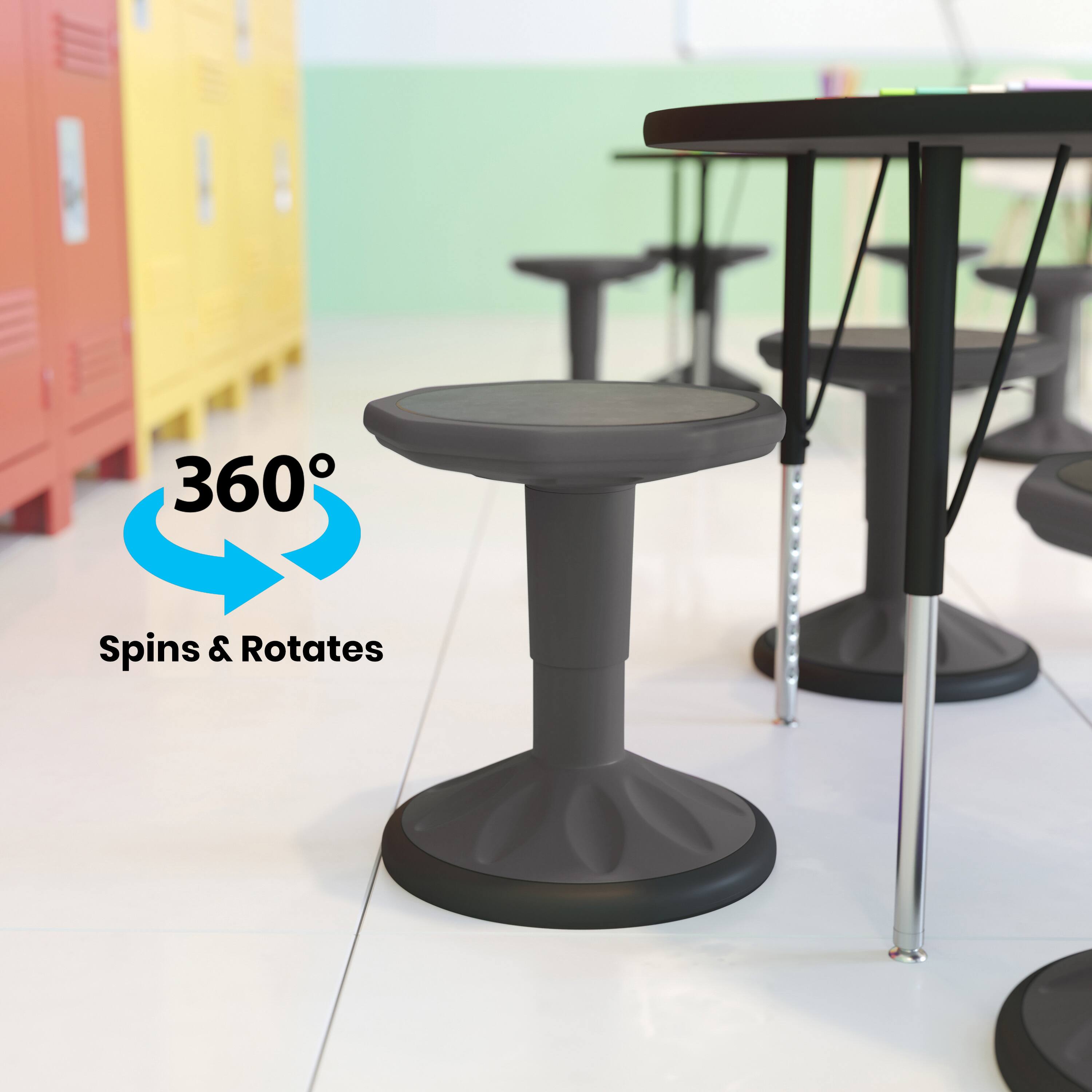 360° Spins & Rotates