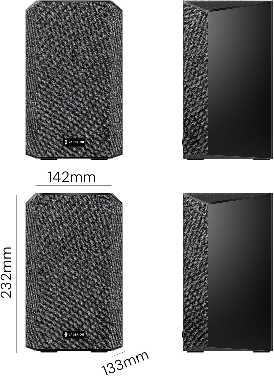 VALERION  
142mm  
232mm  
133mm