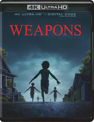 Front. Weapons - 4K Blu-Ray.
