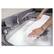 Left. Kensington - Kensington K64406US White 104 Normal Keys USB Wired Standard Washable Keyboard with Antimicrobial Protection - White.