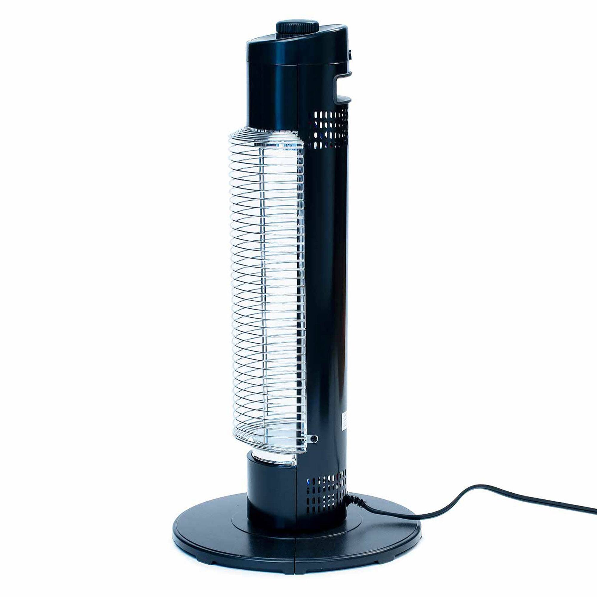 Alt View 10. Sengoku - Sengoku HeatMate Portable Instant Graphite Medium Tower Electric Heater, Black - Black.
