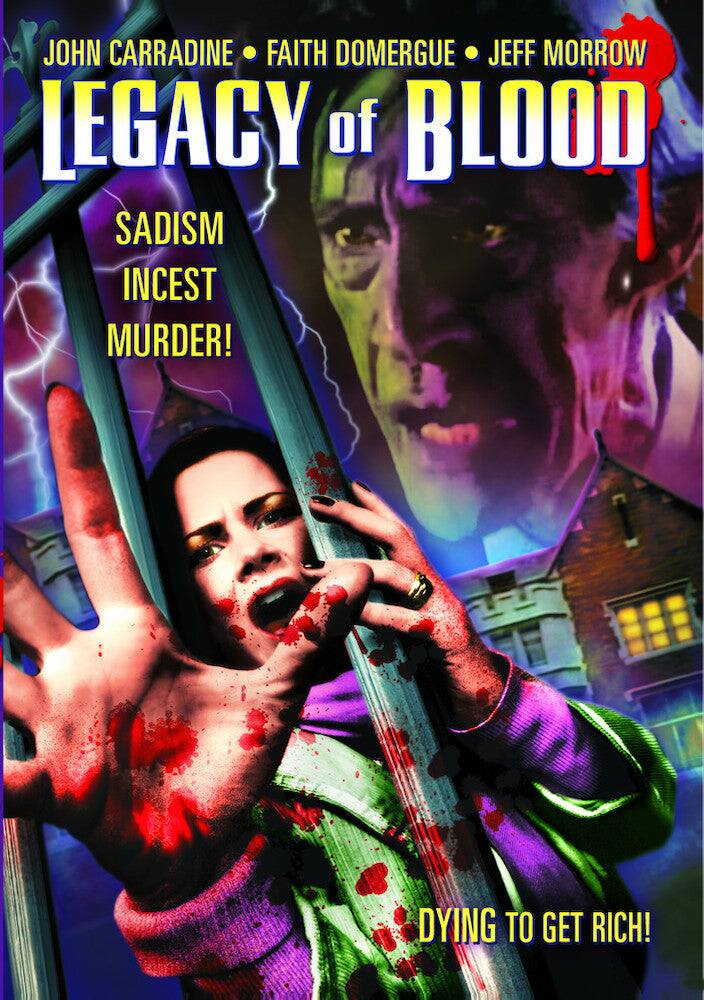Front. Legacy of Blood (aka Blood Legacy) - DVD.