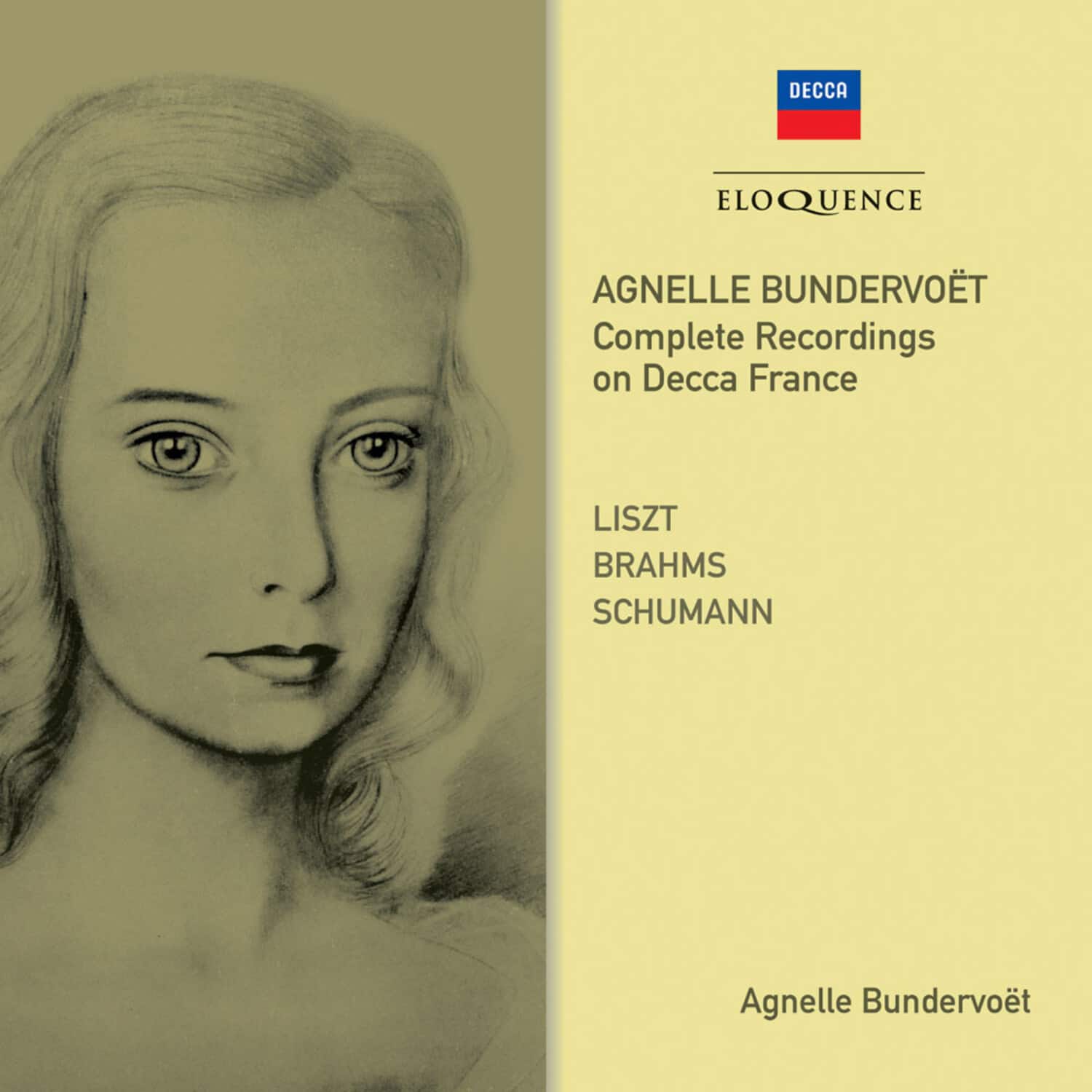 Agnelle Bundervoet - Agnelle Bundervoet: Complete Recordings On Decca France   - COMPACT DISCS [CD] price history on PriceWatchPro