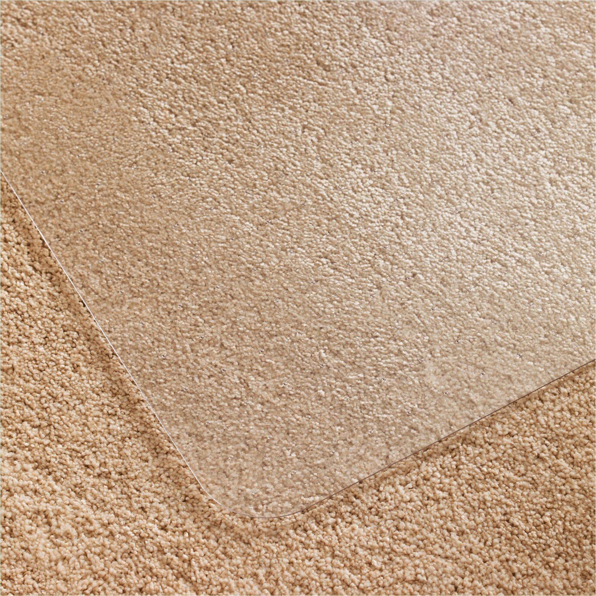 Alt View 17. Floortex - Cleartex Enhanced Polymer Lipped Chair Mat for Carpets up to 3/8'' - 48'' x 51'' - Clear.
