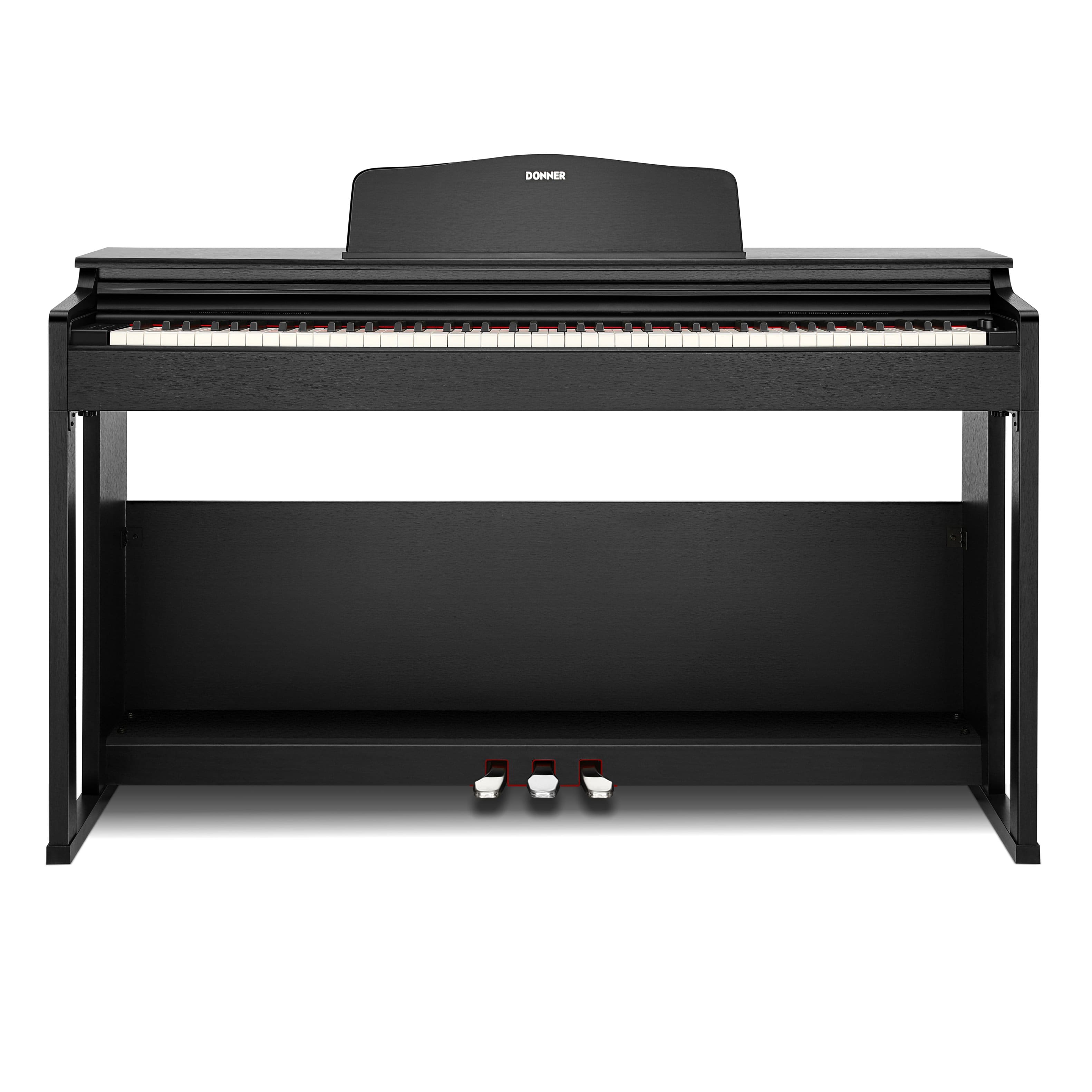 Front. Donner music - Donner DDP-100S Graded Hammer Action Digital Piano.