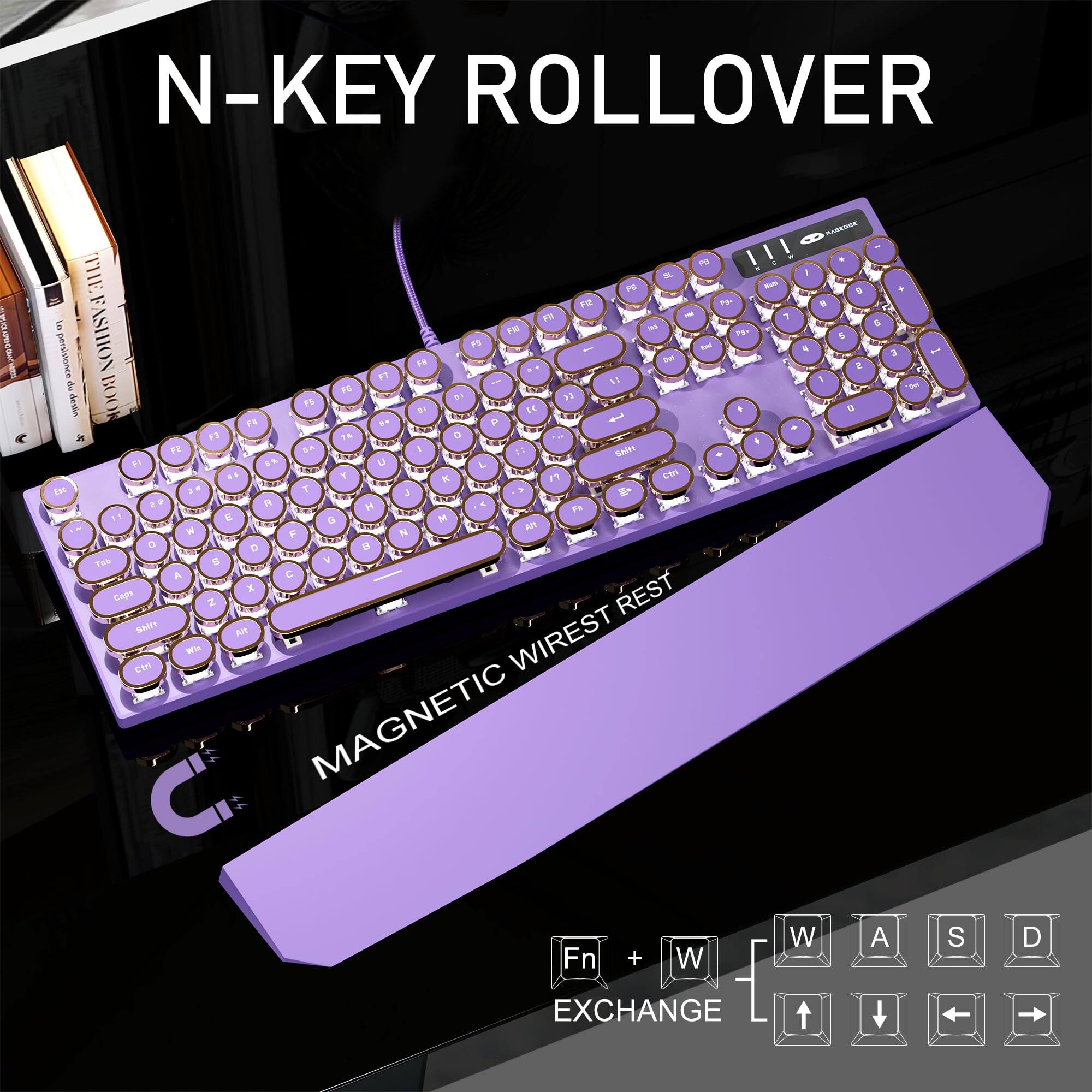 N-KEY ROLLOVER

MAGNETIC WIREST REST

Fn + W EXCHANGE