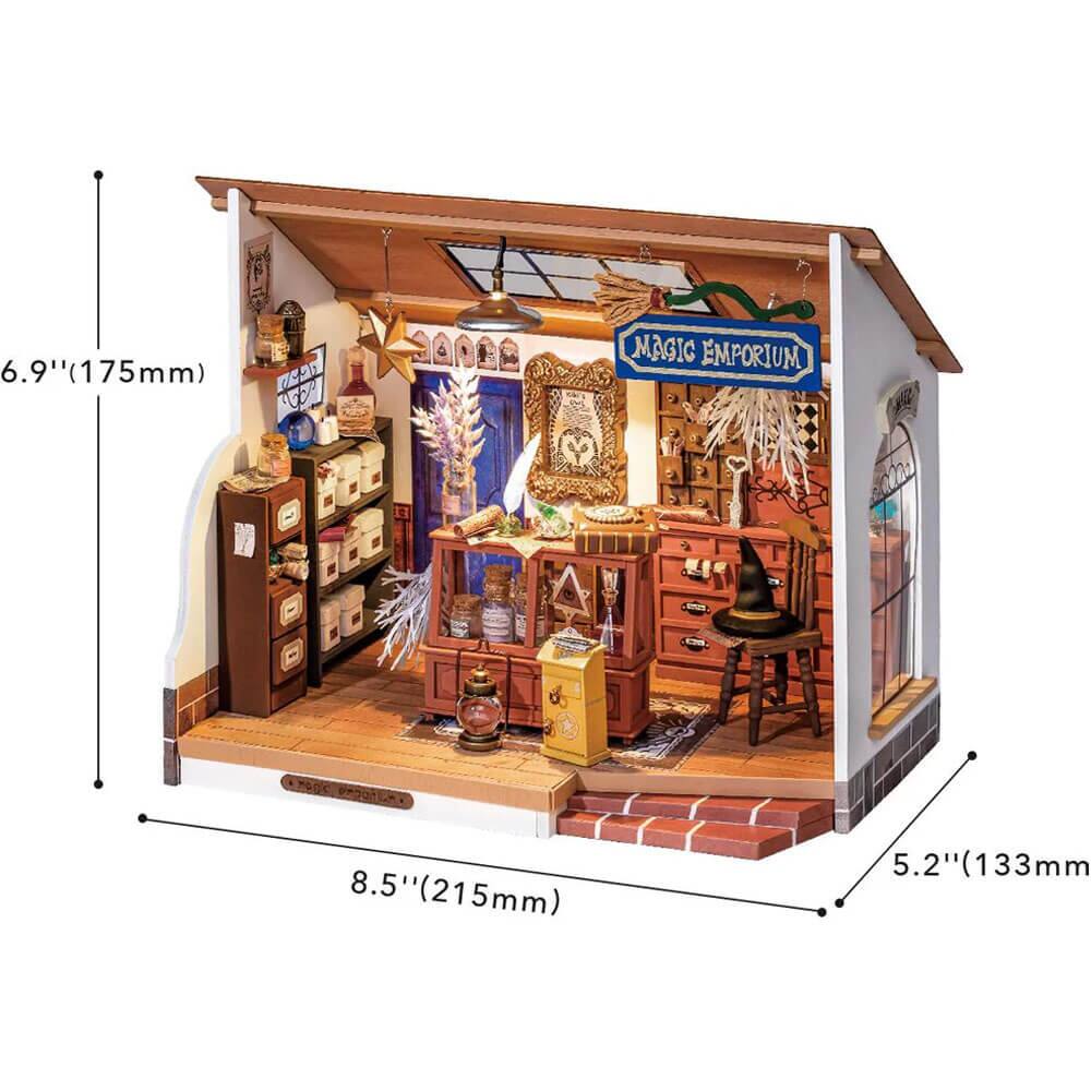 6.9" (175mm)  
8.5" (215mm)  
5.2" (133mm)  

MAGIC EMPORIUM