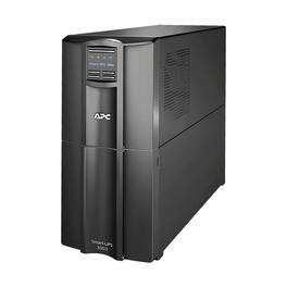 Amber Sporting Goods - APC 3000VA Smart UPS with SmartConnect, SMT3000C AVR,120V, Line Interactive Uninterruptible Power Supply - Black