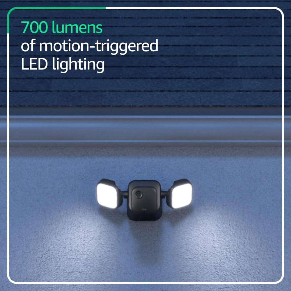 700 lumens of motion-triggered LED lighting