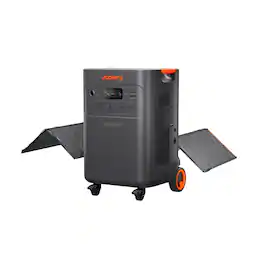 Jackery - E5000AC Plus Solar Generator 5032Wh Portable Power Station with 500W Solar Panel for Power Blackouts (5032 Wh Capacity)