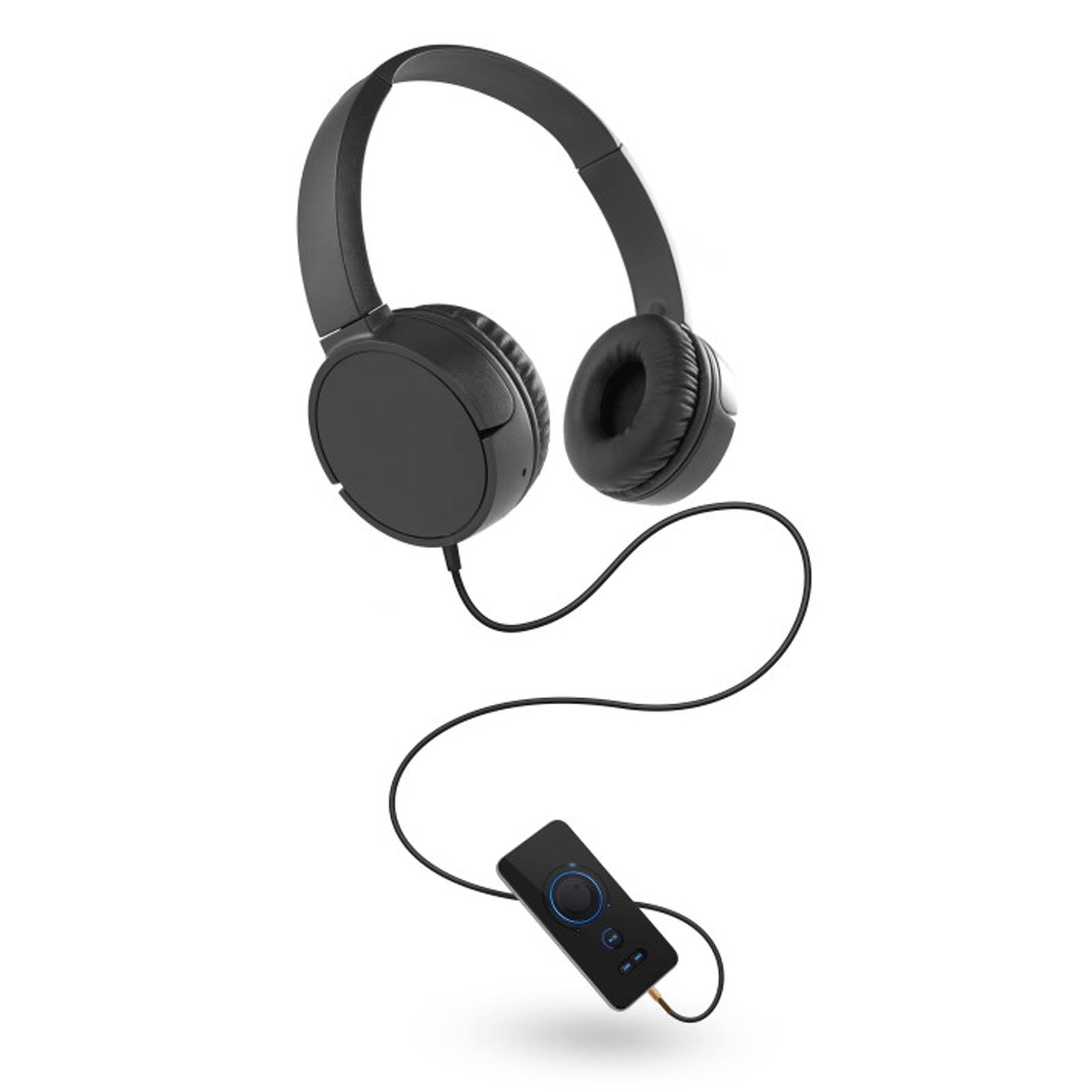 Alt View 3. Unique Bargains - Headphone Extension Cable, Nylon-Braided Male to Female Aux Cord Extender for Cellphones, PC, Media Players, Speakers - Blue/Rose.