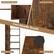 The text on the image is grouped and corrected as follows:
1. Heightened Guardrails
2. Screw Hole Covers
3. User-friendly Details
4. Long Back Panel
5. Non-slip Foot Pads