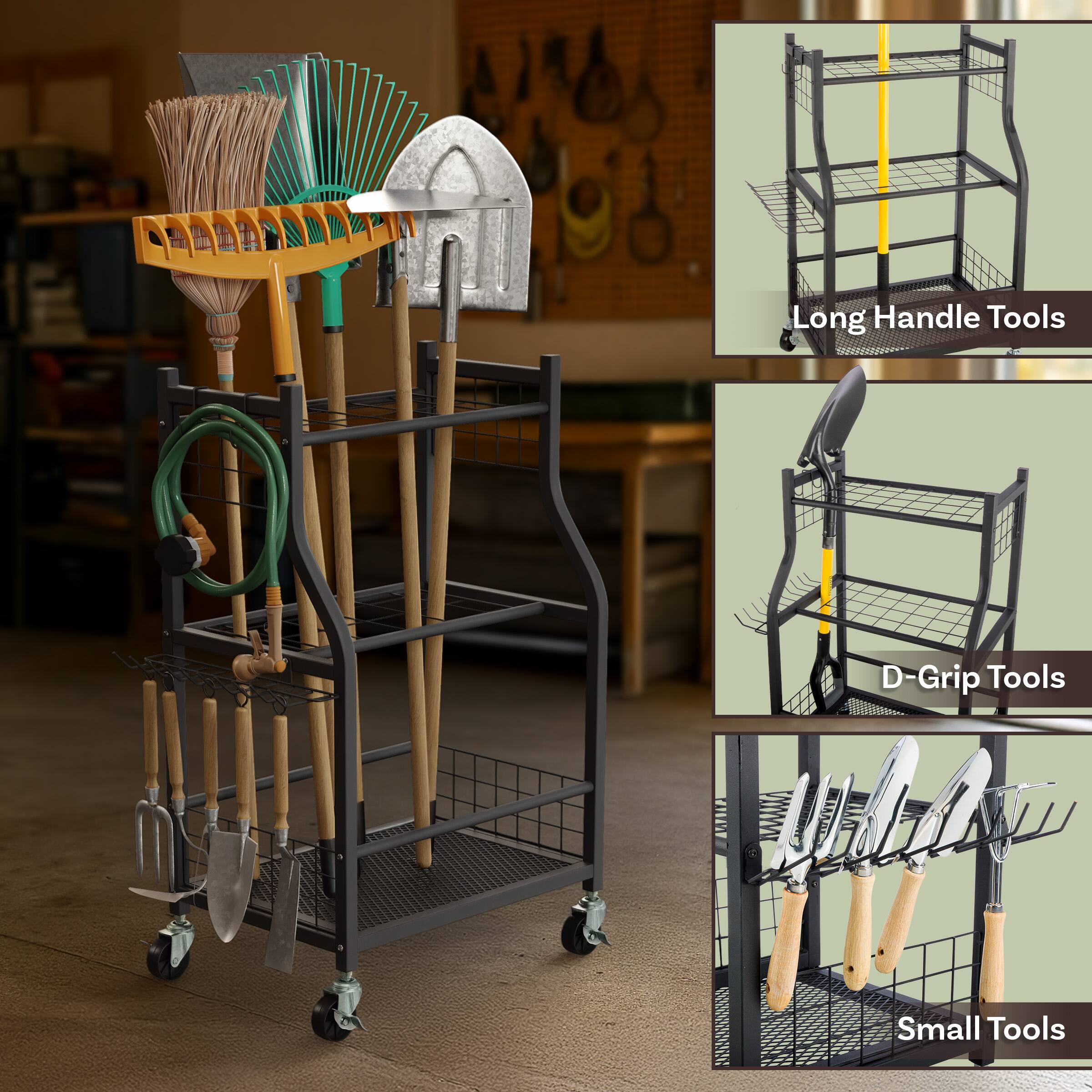 Long Handle Tools  
D-Grip Tools  
Small Tools