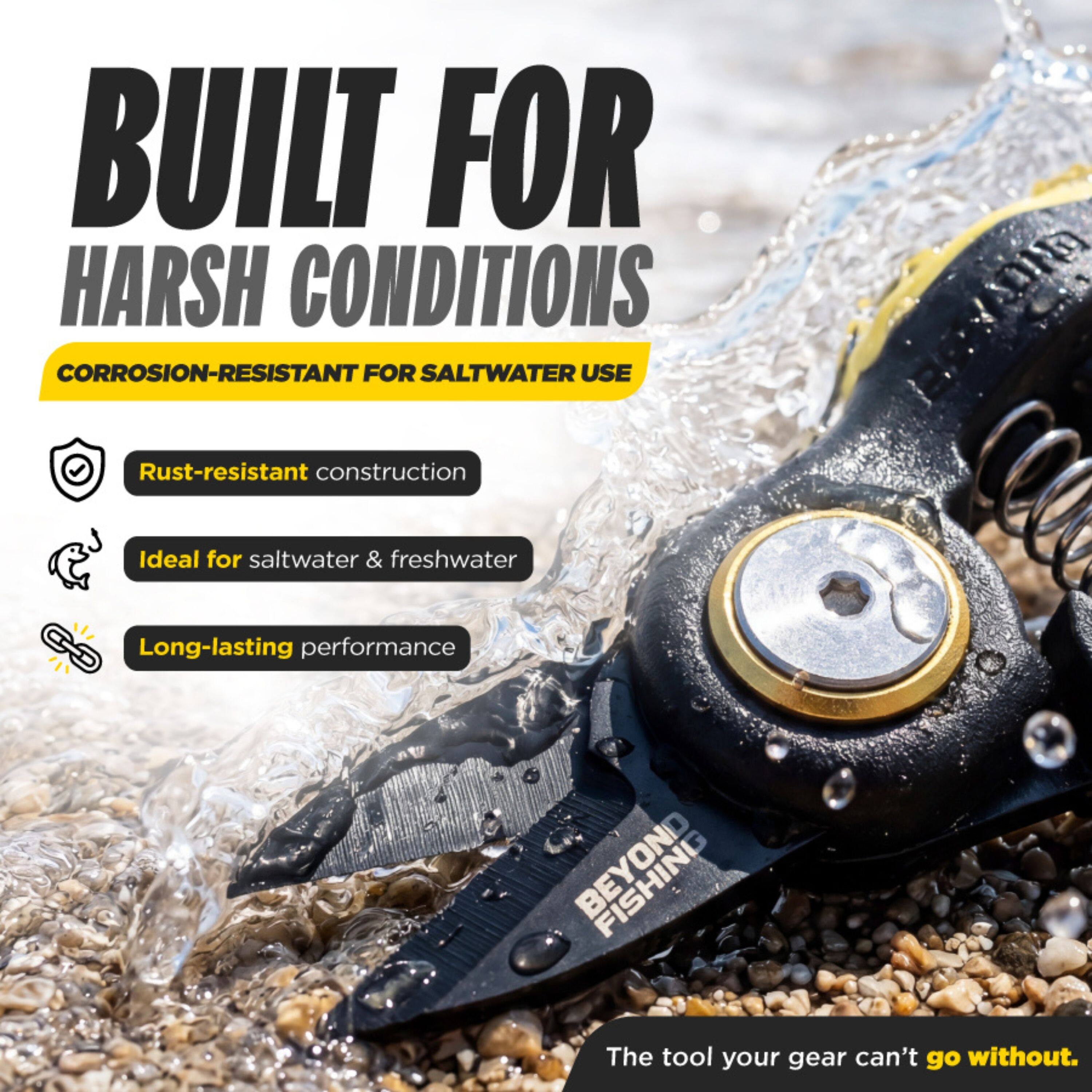 Beyond Braid Fishing Quick Snips Fishing Line Cutter Black QUICK-SNIPS ...