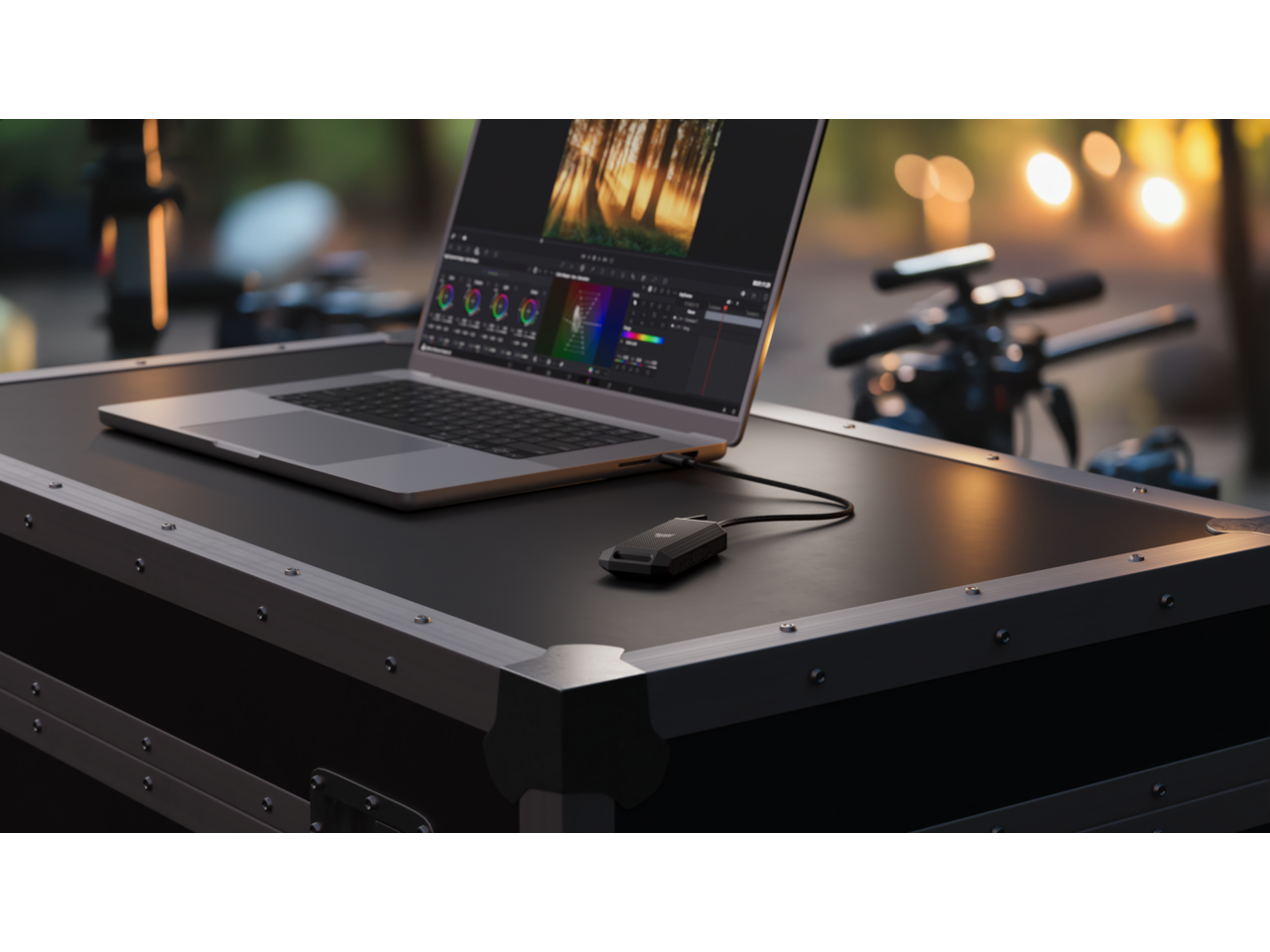 Alt View 7. CORSAIR - Corsair Survivor 2TB USB Type C Portable SSD - Black.