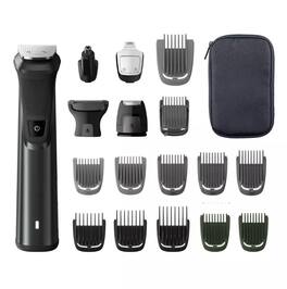 Philips - Series 9000 Men's Grooming Kit Full Body Hair Trimmer - MG9730/40 - Black