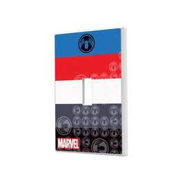 Keyscaper - Marvel Sigil Hidden-Screw Light Switch Plate - Single Toggle - Venom