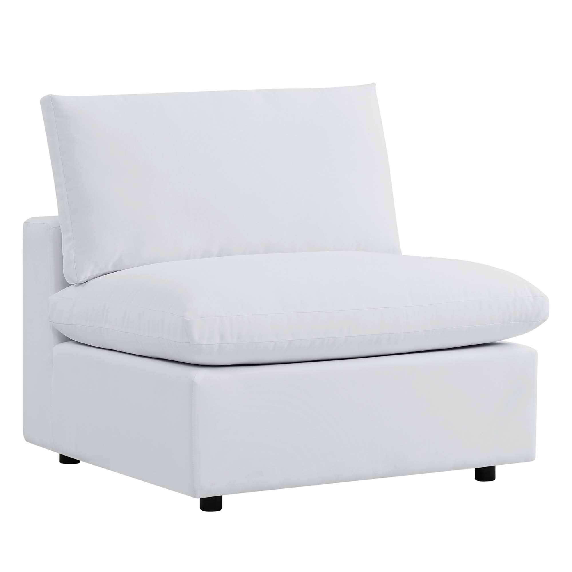 Alt View 1. Modway - Commix Sunbrella® Outdoor Patio Sofa by Modway - White.