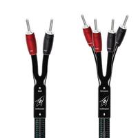 AudioQuest - Rocket 88 12' Speaker Cable with Banana > Banana - Green on Black - Front_Zoom