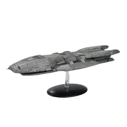 Front. Eaglemoss - Eaglemoss Battlestar Galactica Ship Replica | Galactica (2004) - Grey.