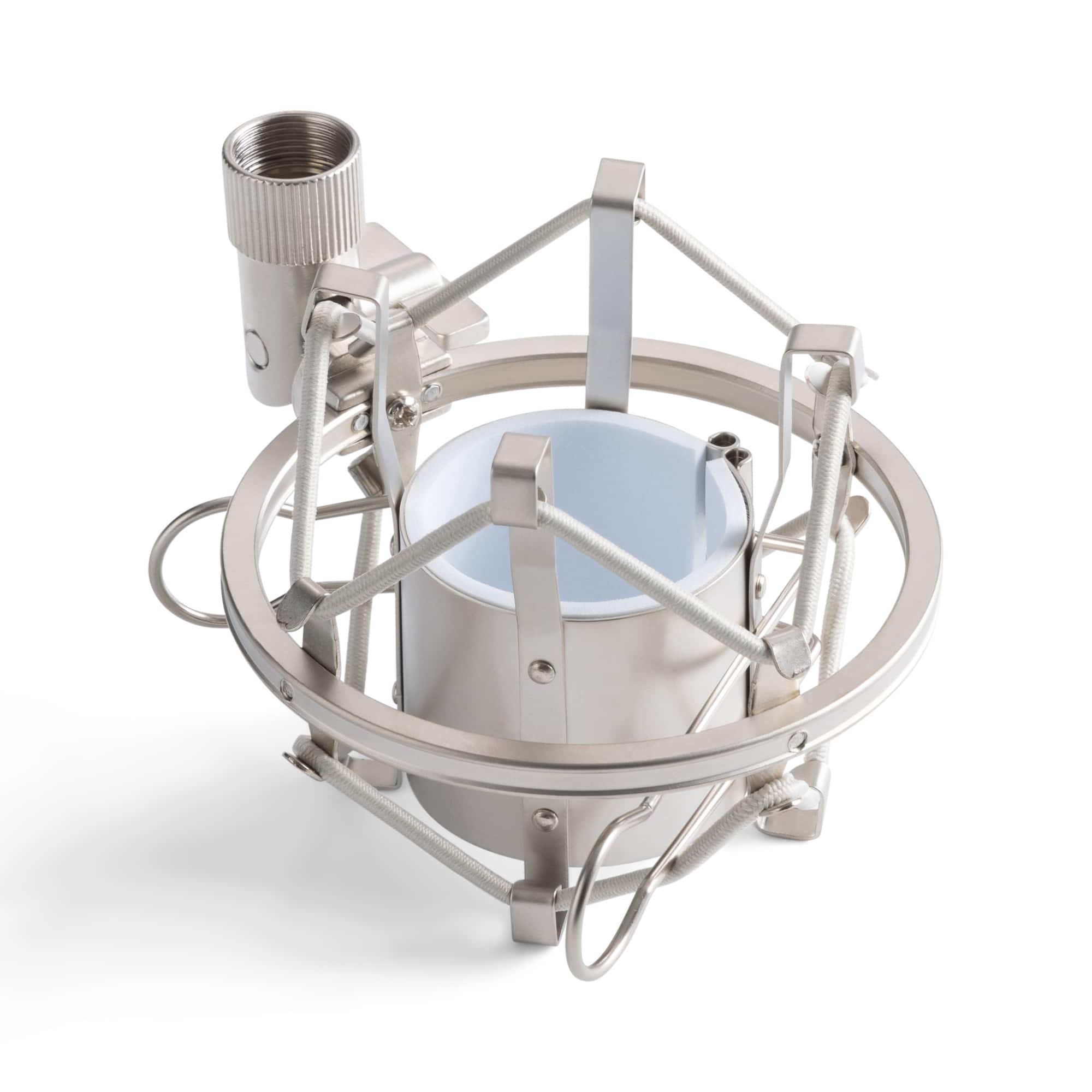 On Stage Stands - On-Stage MY410CG Shock Mount for Studio Mics42–48mm(Elastic Suspension Mount for Large-Diaphragm Condenser - Black