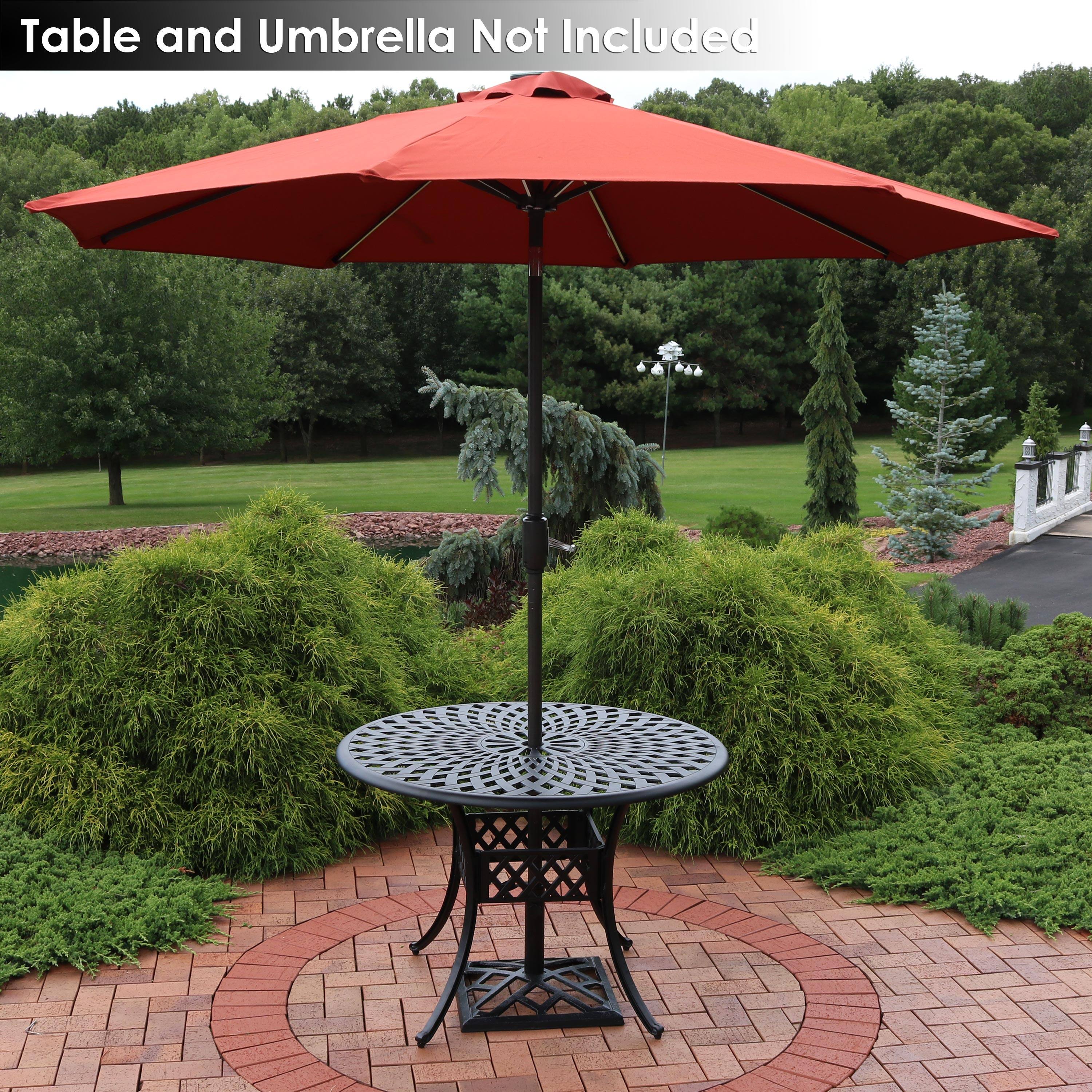 Table and Umbrella Not Included