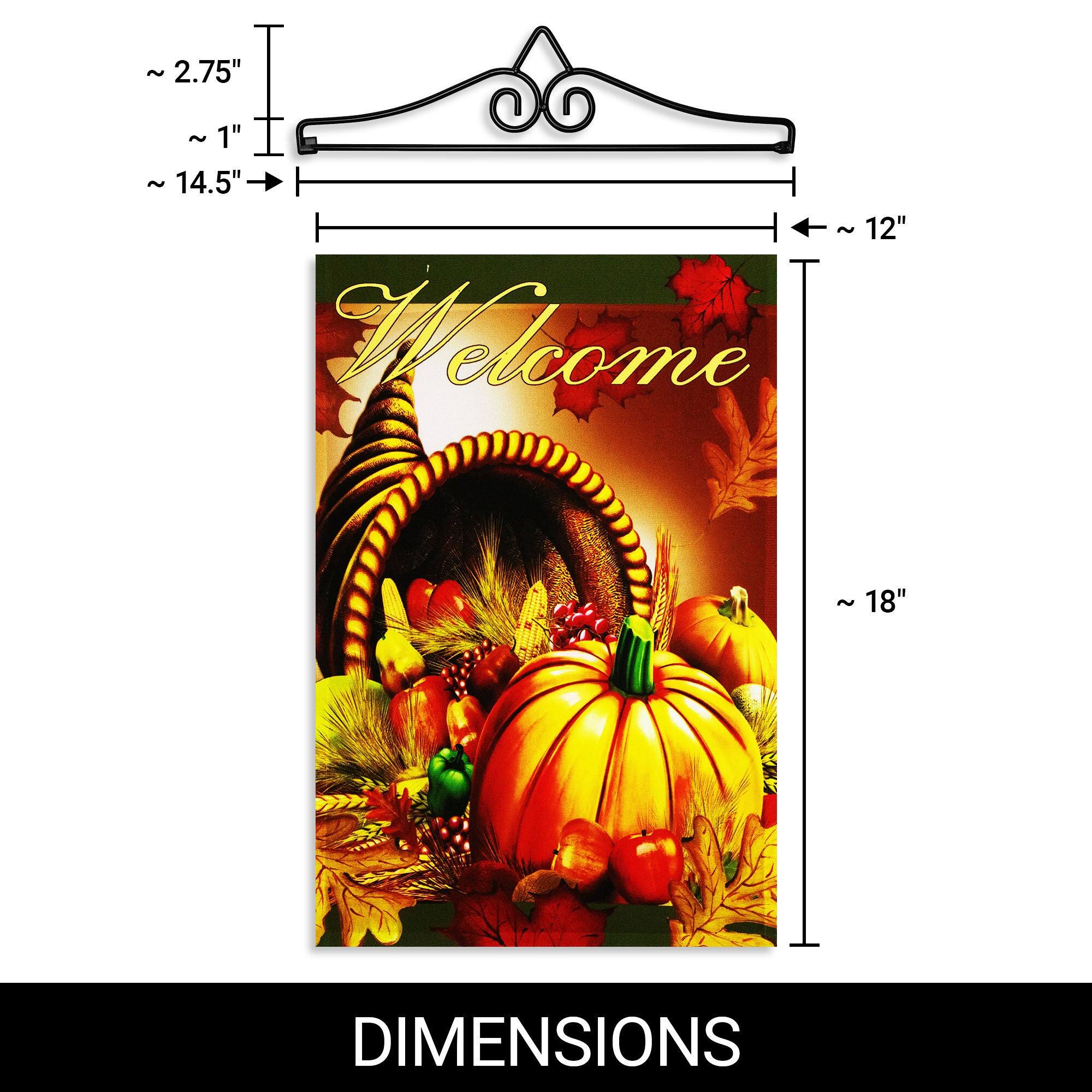 - ~ 2.75"
- ~ 1"
- ~ 14.5"
- ~ 12"
- ~ 18"

Welcome

DIMENSIONS