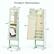 Product Dimensions
- Height: 43.5"
- Width: 40"
- Depth: 12.5" (frame) x 9" (mirror)
- Base: 14" x 12"
- Side: 30.5"
- Opened Height: 56.5"
- Shelf Dimensions: 11" x 11.5"
- Shelf Spacing: 2.5" (top), 6" (middle), 2" (bottom)
- Shelf Depth: 2"
- Shelf Thickness: 3" (top and middle), 2.5" (bottom)