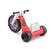 Alt View 2. Droyd - Romper Electric Tricycle for Kids 3+ w/ 3 mi Range & 6 mph Speed – Adjustable Seat, Parental Control & LEDs - Red.