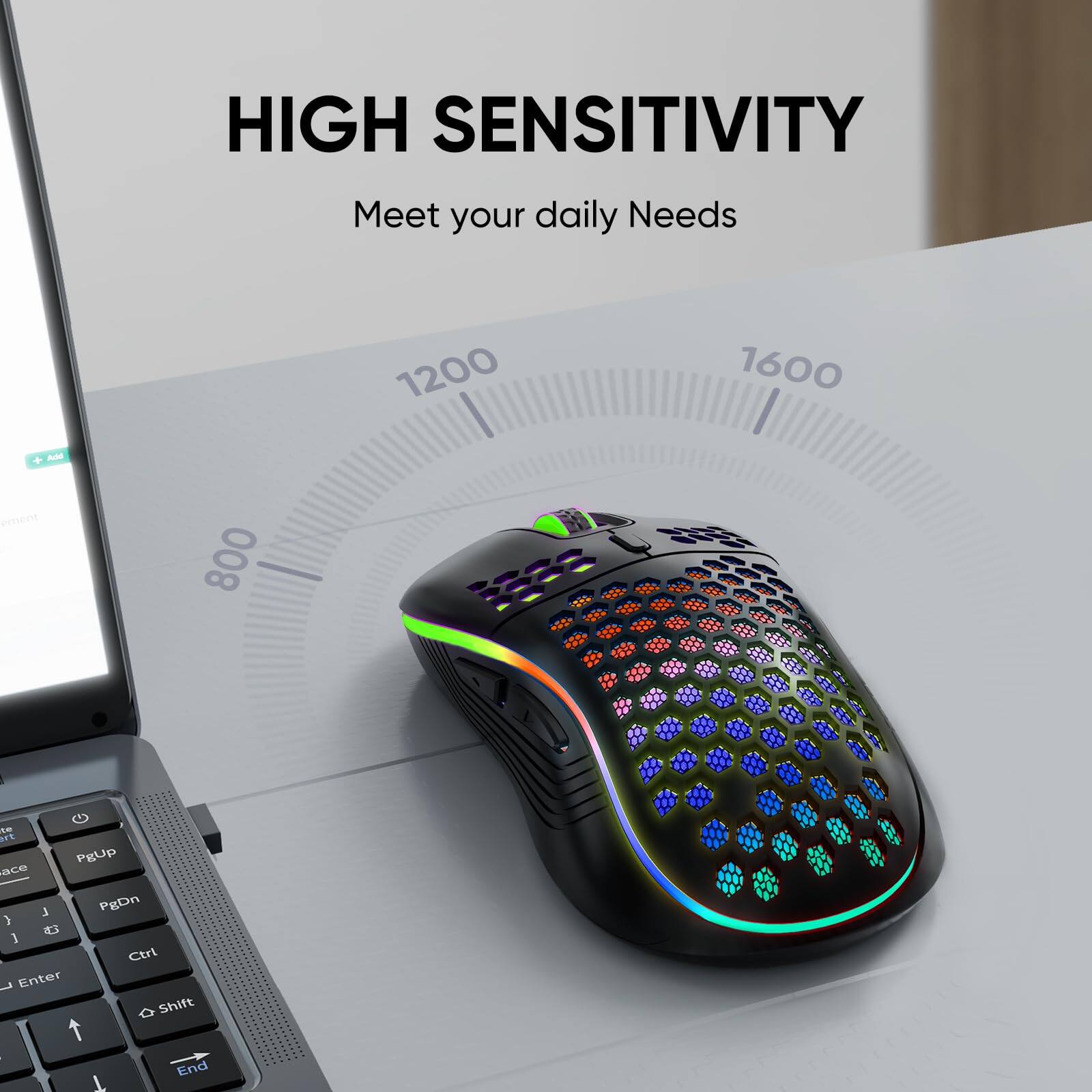 HIGH SENSITIVITY  
Meet your daily needs  

1200 1600  

800