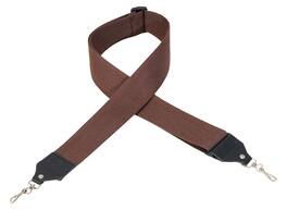Levy's Leathers - Cotton Banjo Strap, Folk Instruments Series - 2 inch. Wide - Brown