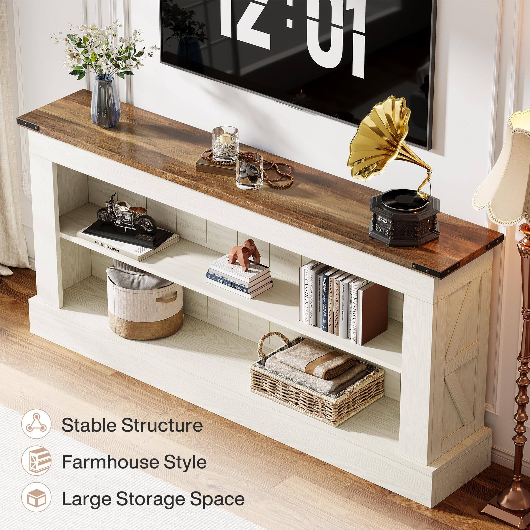 OP THEN DE MANY  
CLAY 20000  
Stable Structure  
Farmhouse Style  
Large Storage Space