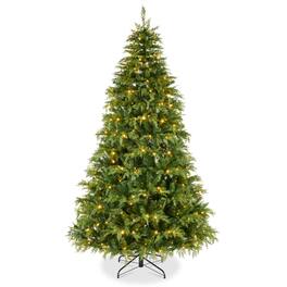 Best Choice Products - Pre-Lit Cedar Cypress Christmas Tree w/ Twinkling Lights - Green