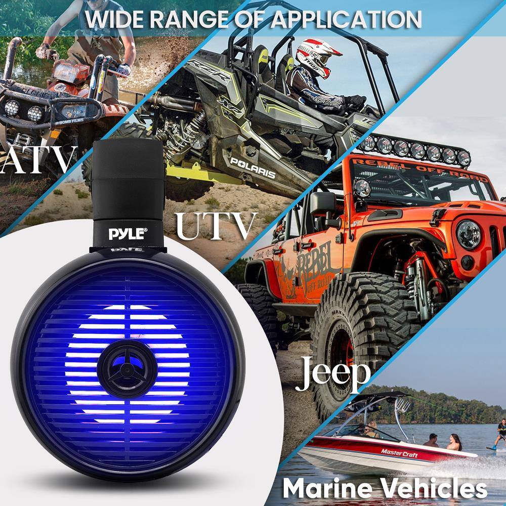 WIDE RANGE OF APPLICATION

ATV  
POLARIS  
REBEL OFF ROAD  
UTV  
PYLE  
Jeep  
Marine Vehicles